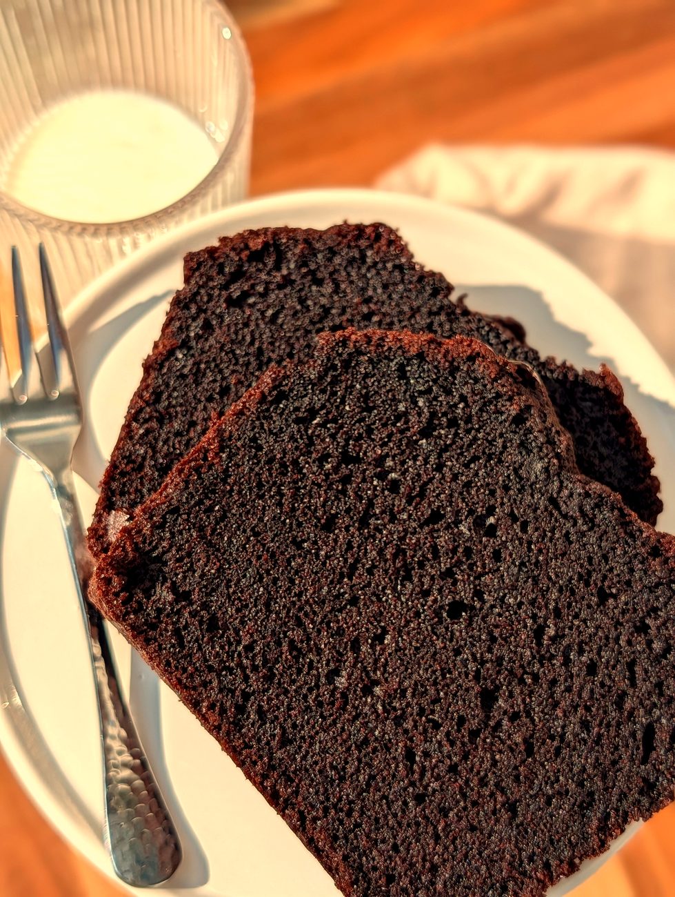 Chocolate pound cake
